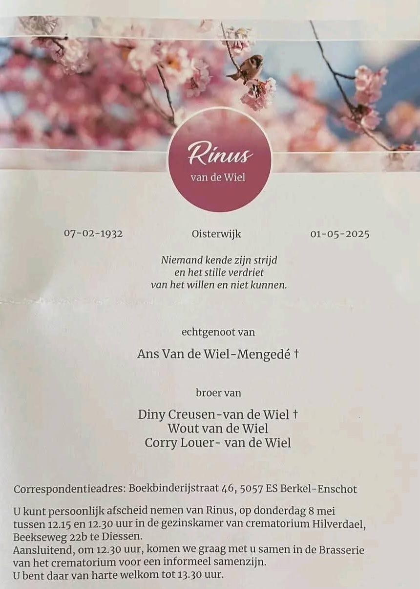 Rinus van de Wiel